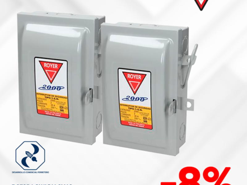 Interruptor Royer Zapopan 