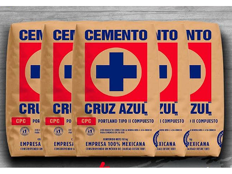 Cemento gris tipo Portland Cruz Azul Mexico