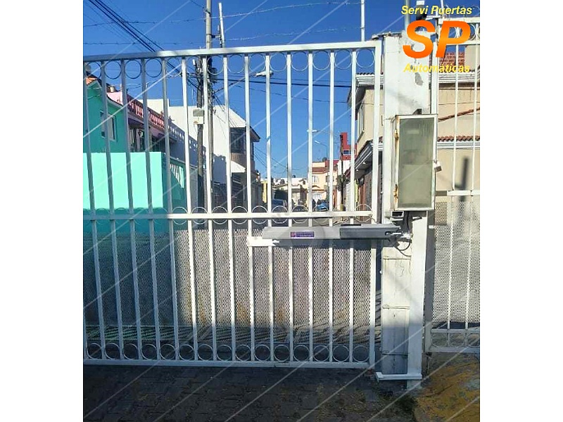 AUTOMATIZACION DE PUERTA TIPO REJA MEXICO