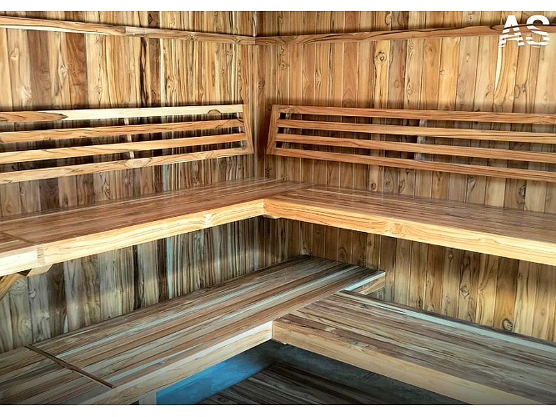 Sauna Cuarto Forrado De Teca México