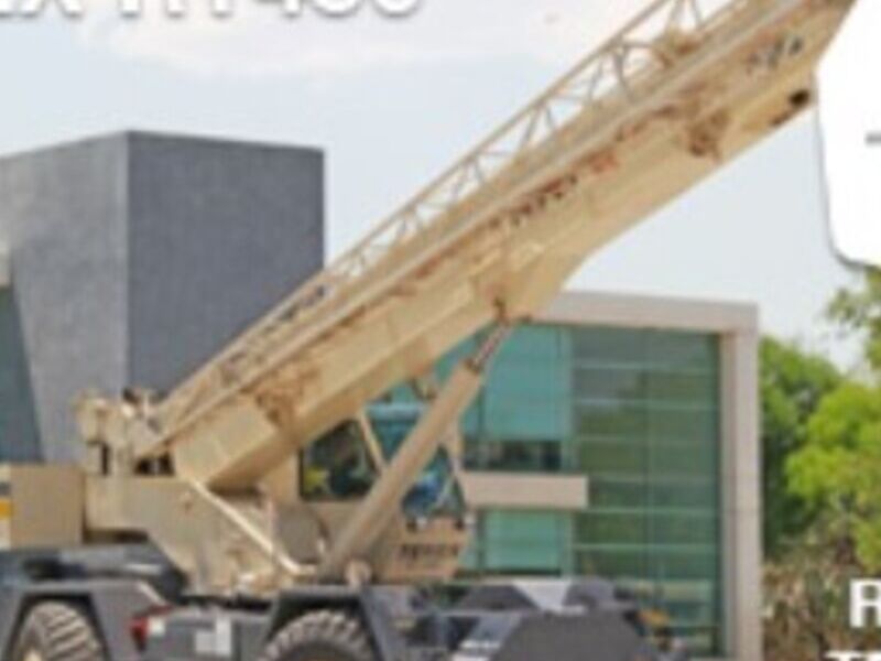 Grúa Terex RT450 Grúas SIM San Luis Potosí