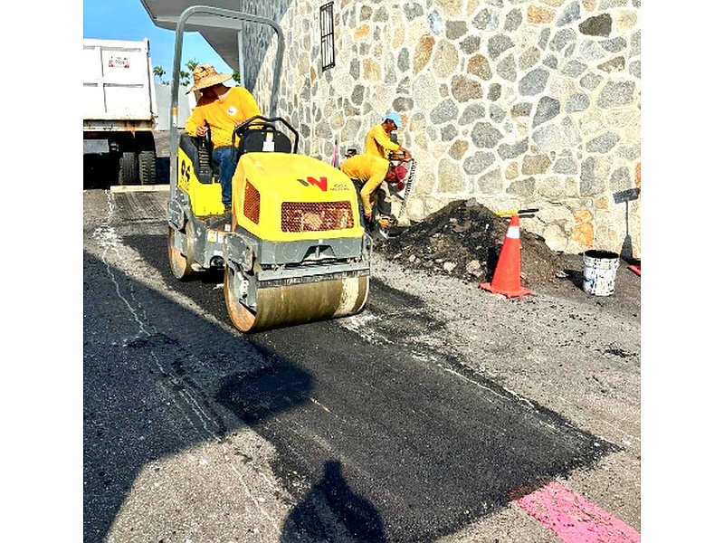 Trabajos de BACHEO con ASFALTO MEXICO