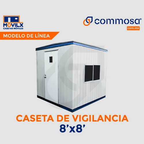 Caseta de vigilancia movil 8x8, Mexico
