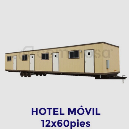 Hotel movil 12X60 Pies, Mexico