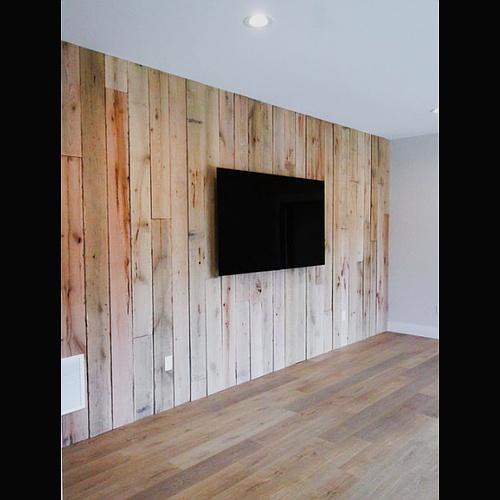 Paredes de madera remodelación México