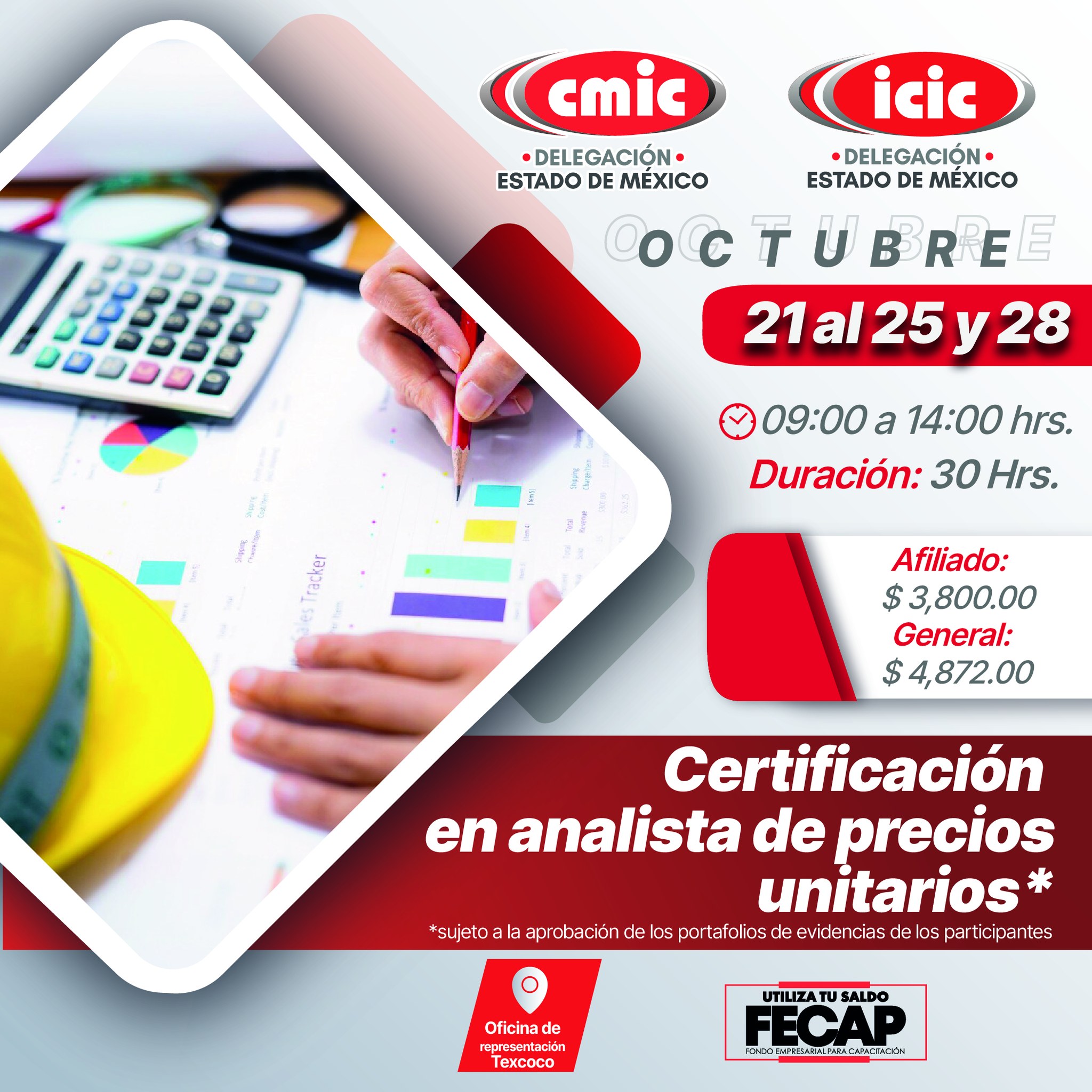 Certificaci+ón en analista de precios unitarios