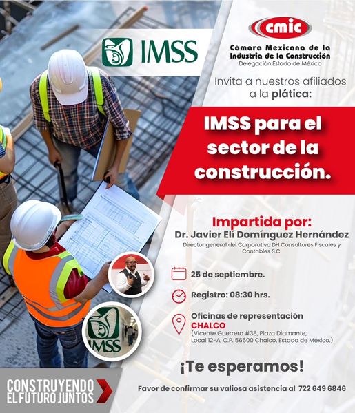 IMSS para el sector de la construcción