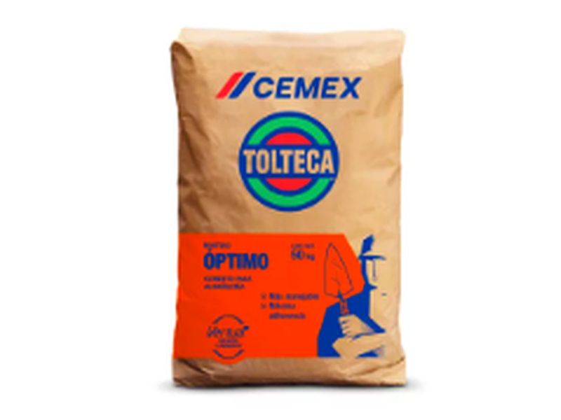 Cemex, Cemento Mortero Óptimo Tolteca 50 Kg, Saco México