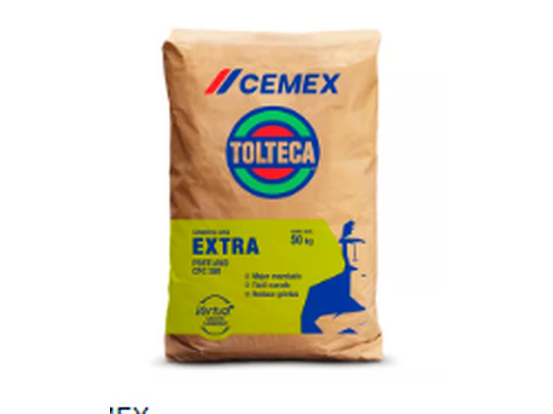 Cemex, Cemento Tolteca Gris Extra Cpc30R, 50 Kg, Saco México