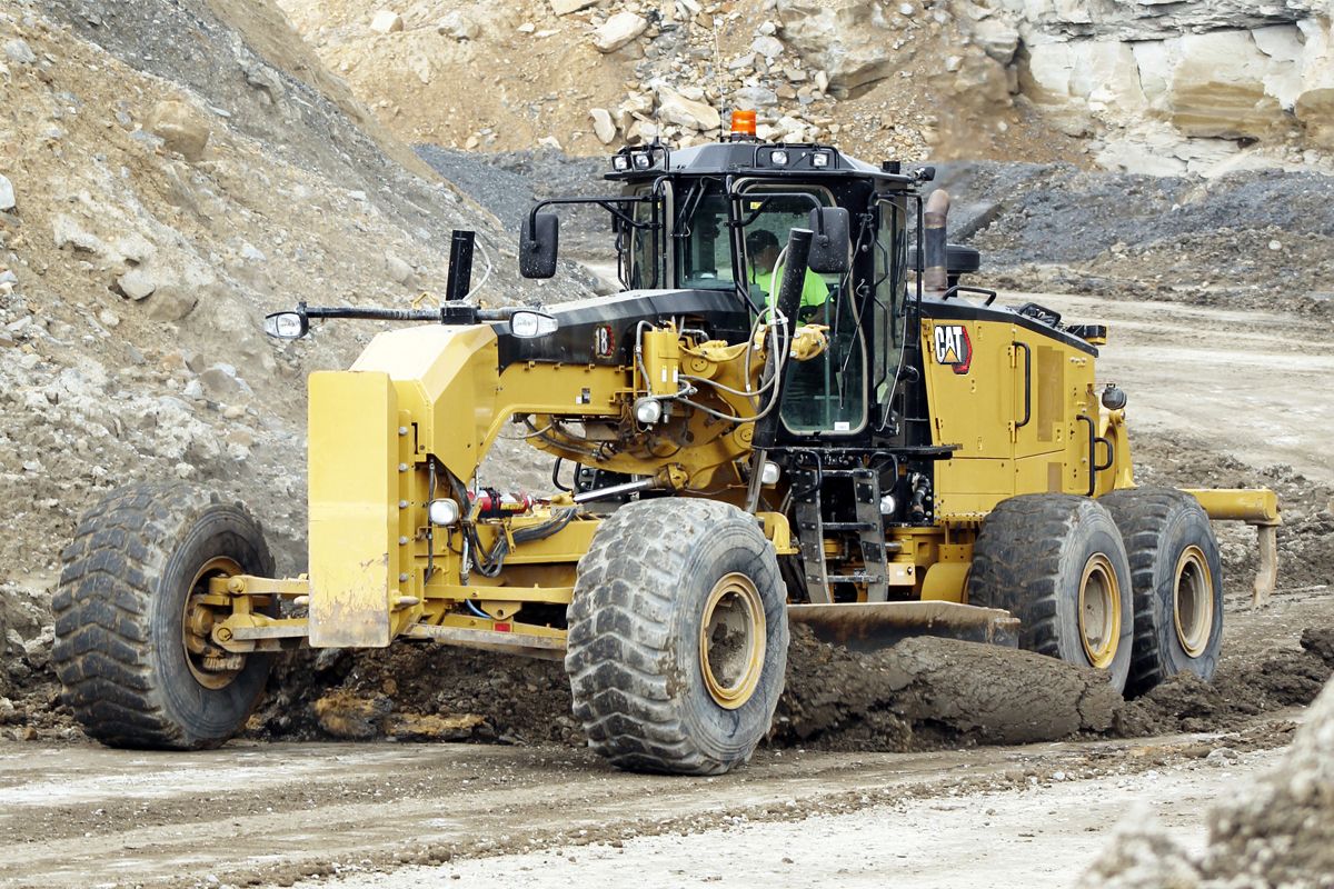 Pavimentadoras Asfalto Ruedas México Caterpillar Acuna