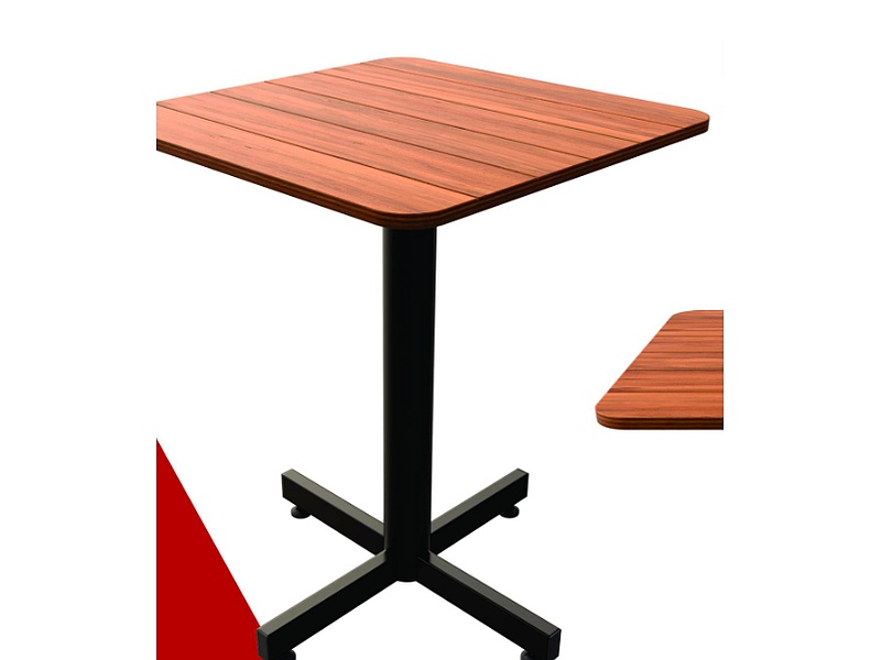 Mesa de metal con madera Mexico