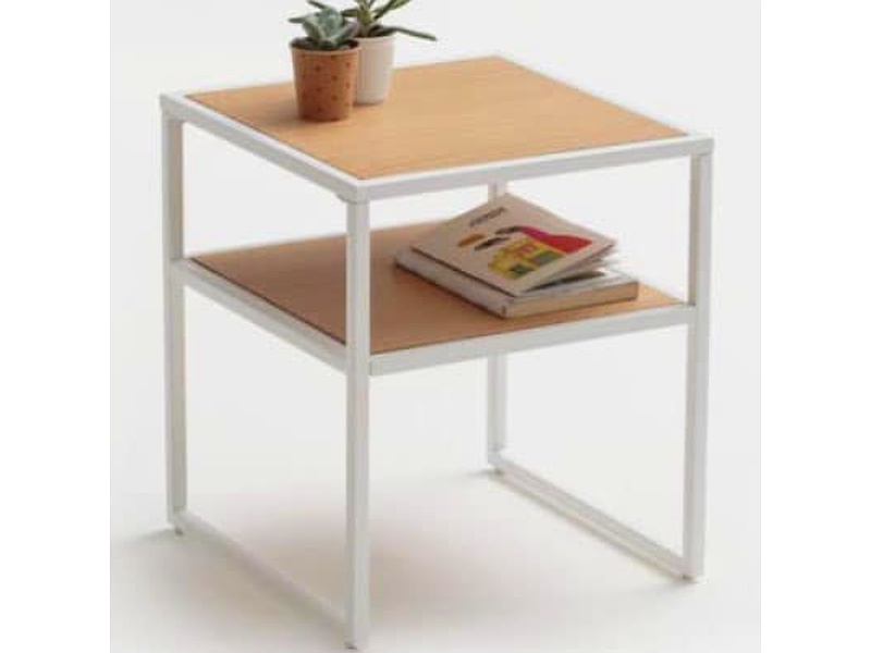 Mesa de recepcion blanca con beige Mexico