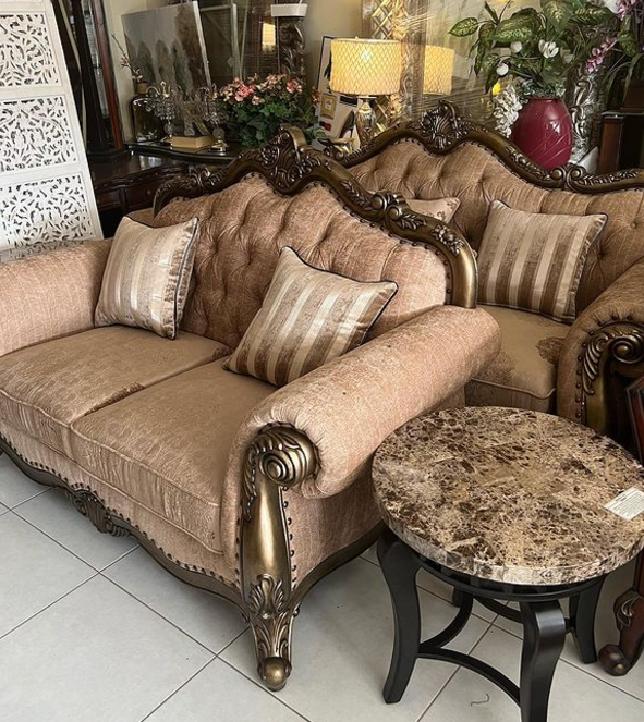 Sala de dos piezas sofá y Love Seat México