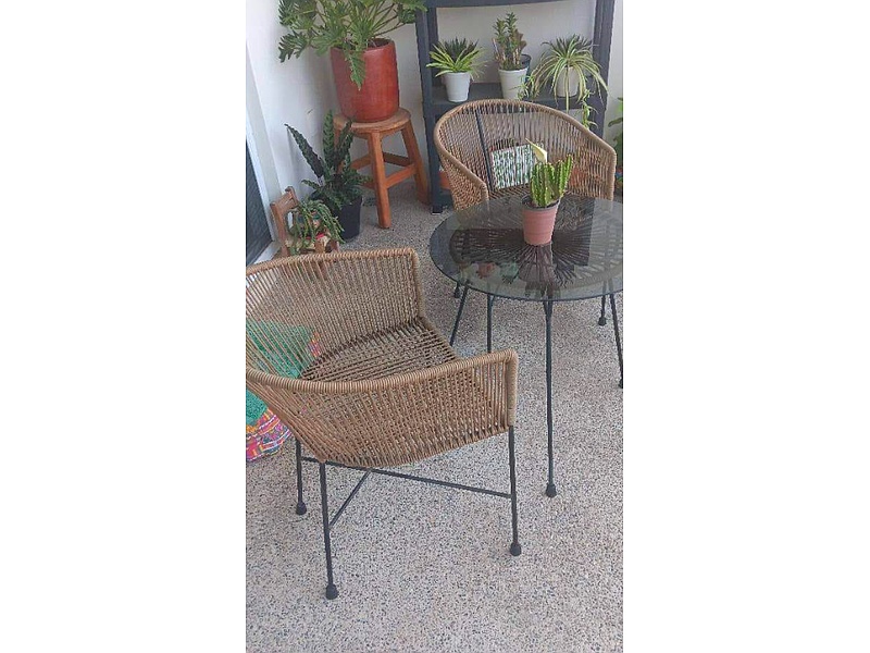 Juego de mesa exterior para café, México