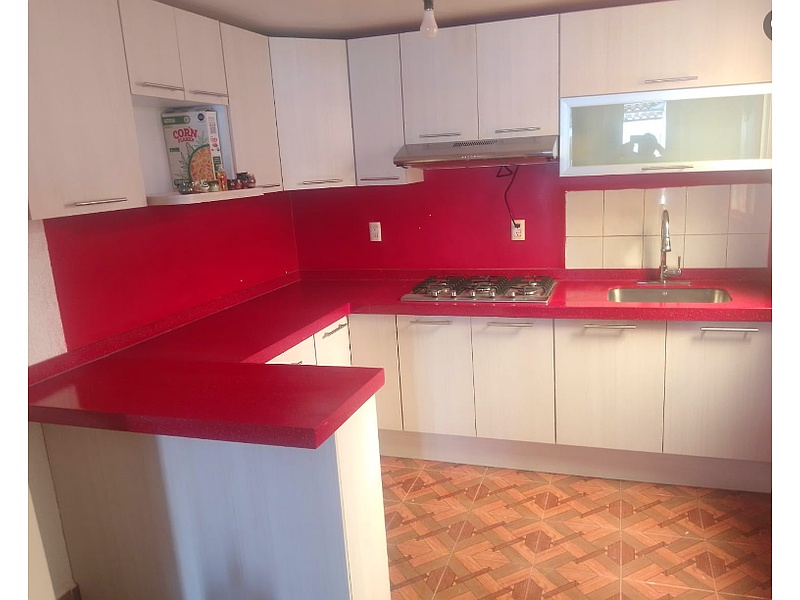 cocina Cubierta corian México Cocinas integrales JD