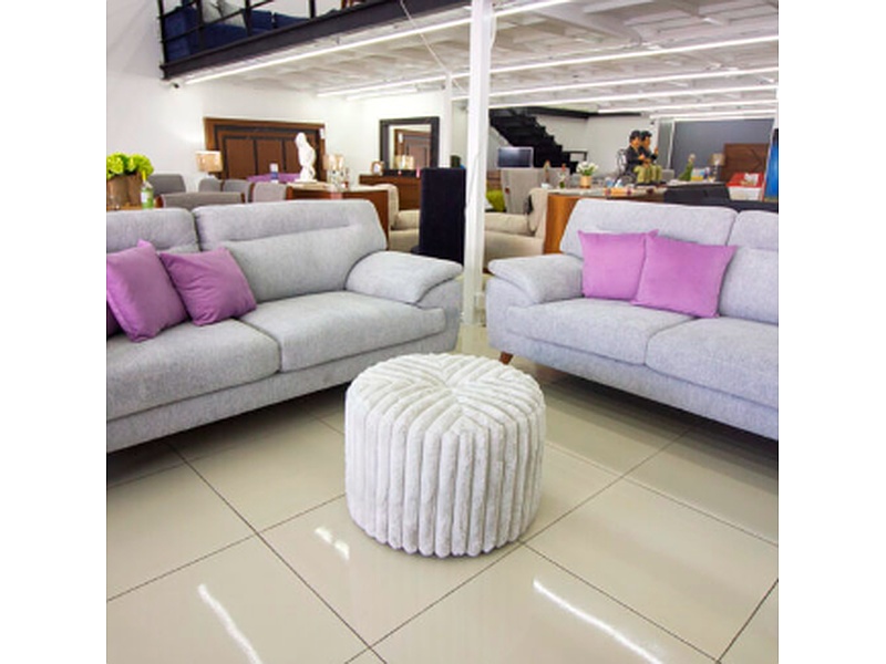 juego de sala color gris claro México Muebles MARYAL HEB 57