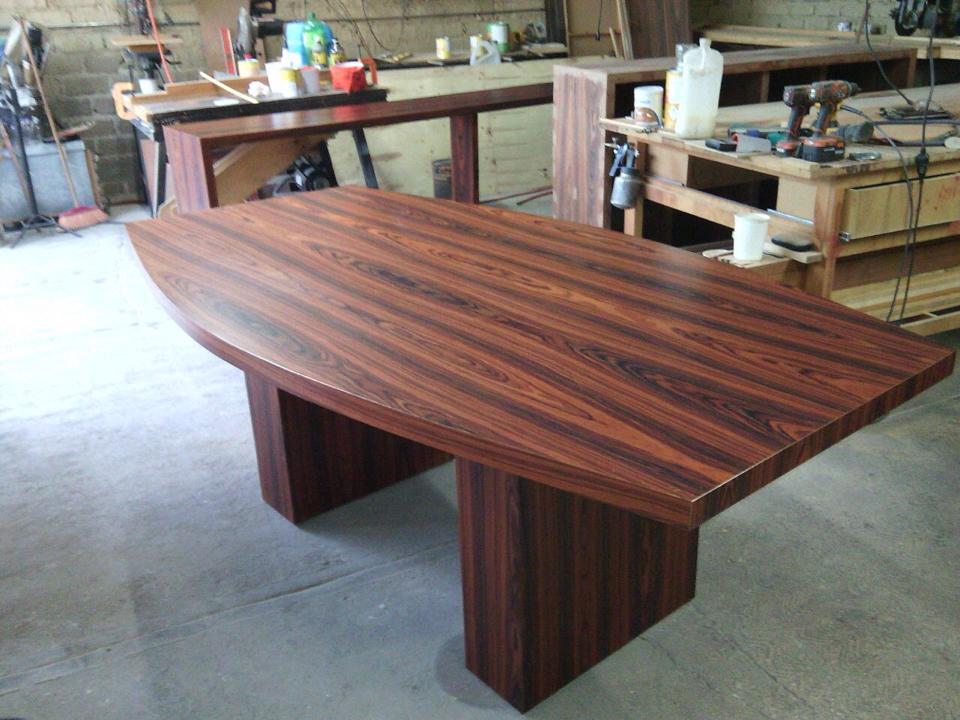 Mesa de Comedor de Madera Maciza Mexico