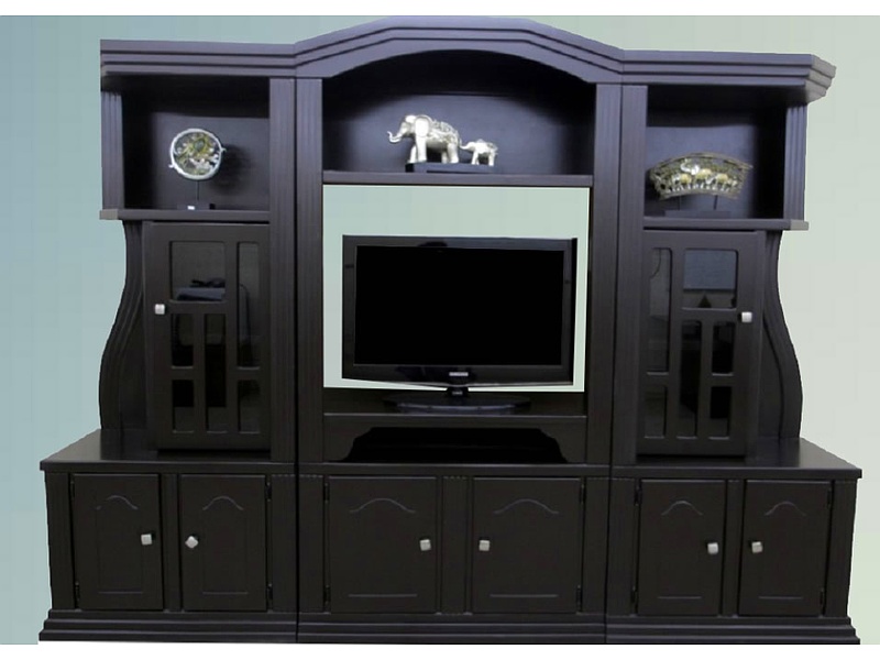 Mueble negro de sala para Tv Mexico