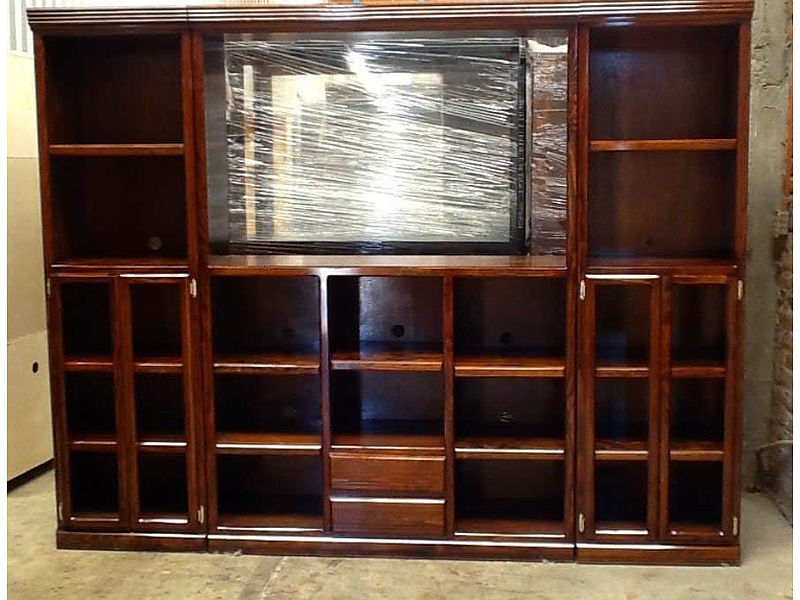 Mueble librero madera México