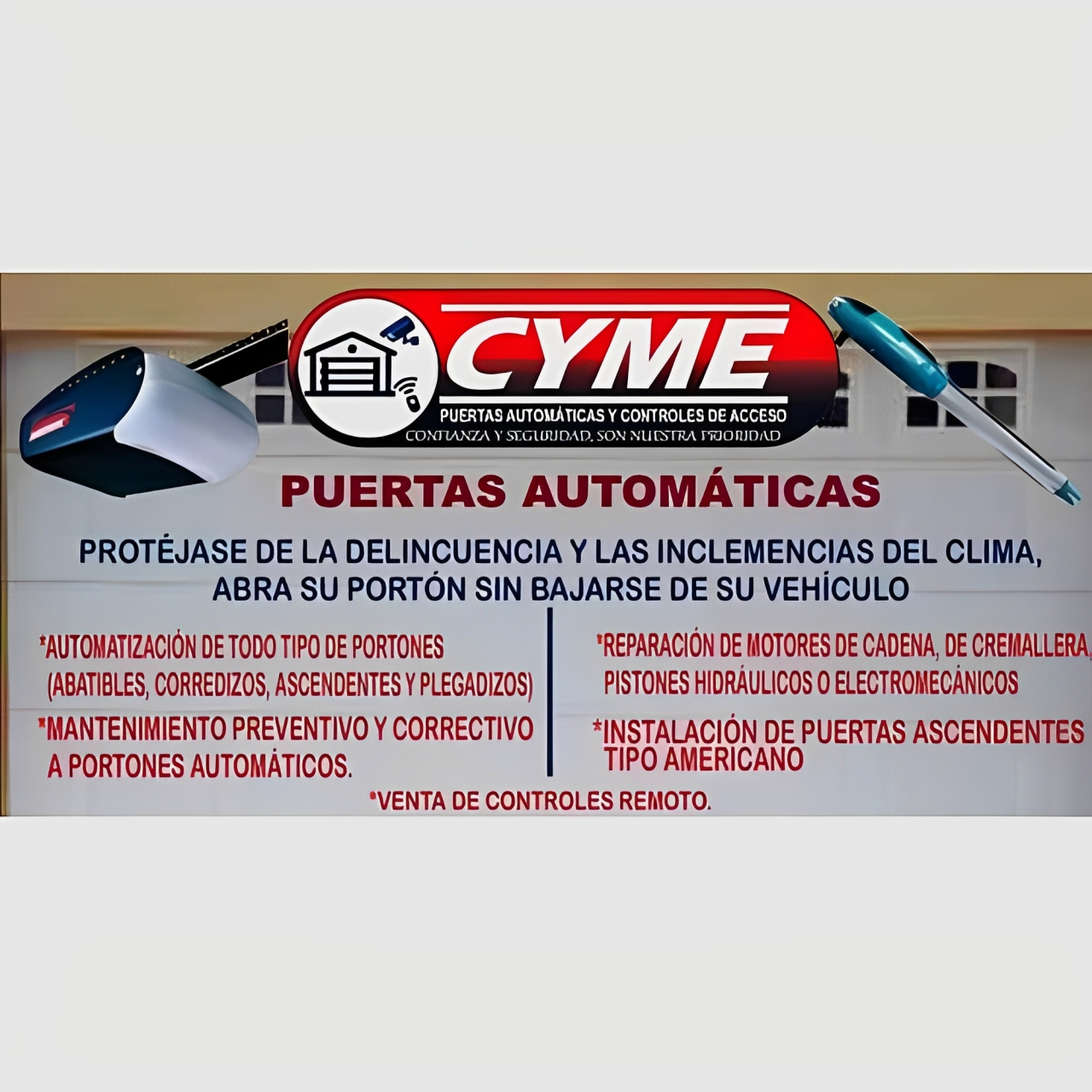 PUERTAS AUTOMATICAS CYME