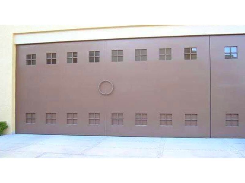 Puerta Automática Vino Paneles Pequeños Aguascalientes Don Portón MX 