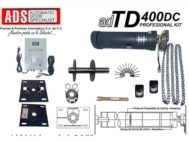 Operador Tubular para Cortinas Enrollables, Veracruz