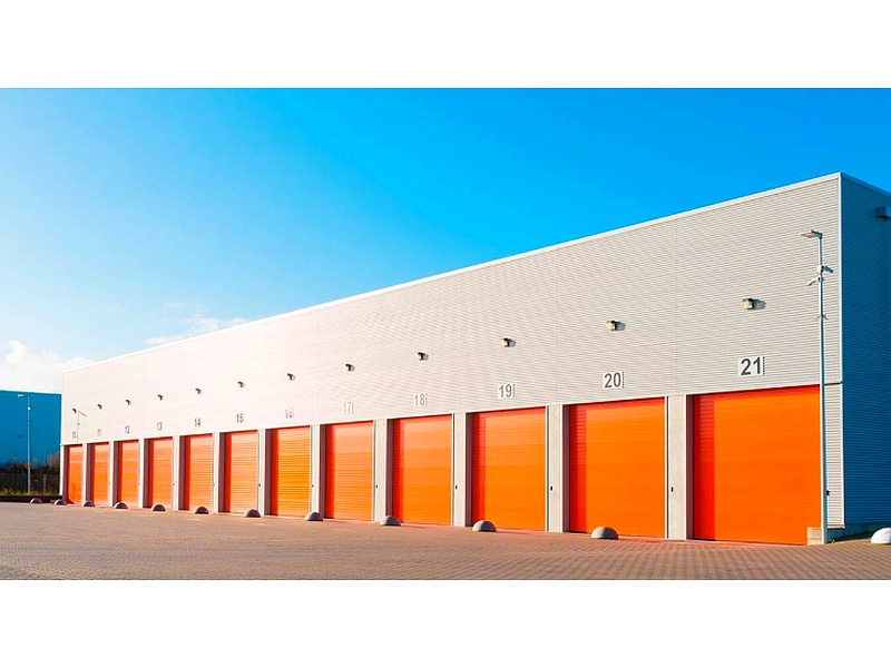Puerta industrial México