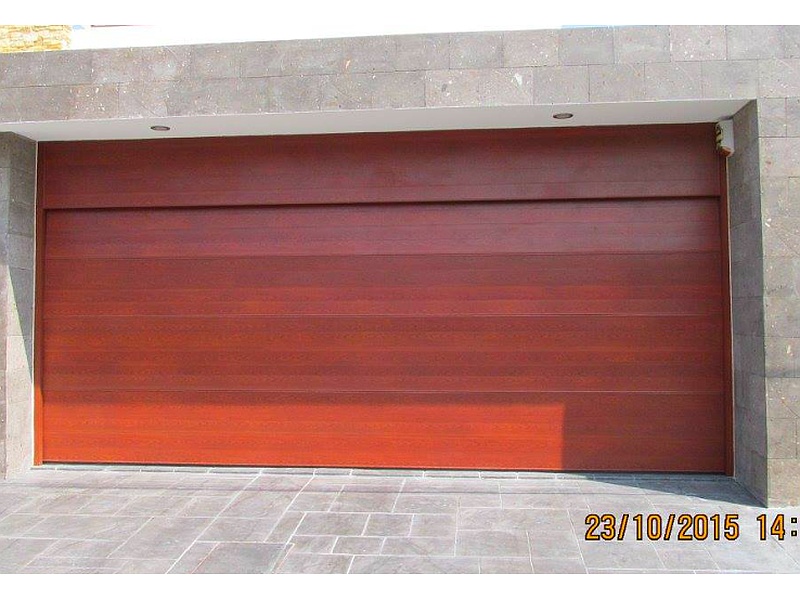 puerta enrollable naranja Veracruz Accsys puertas automaticas