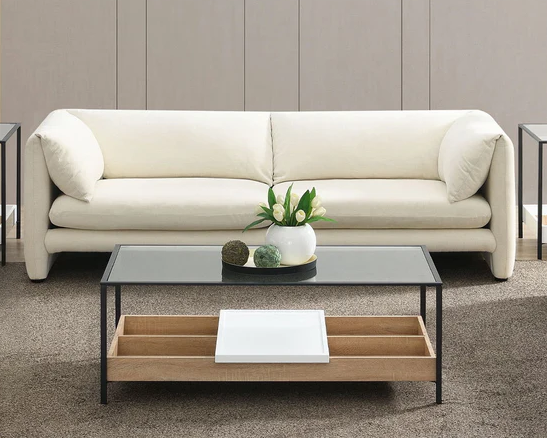 Jaeda - Sofa - Beige Linen México
