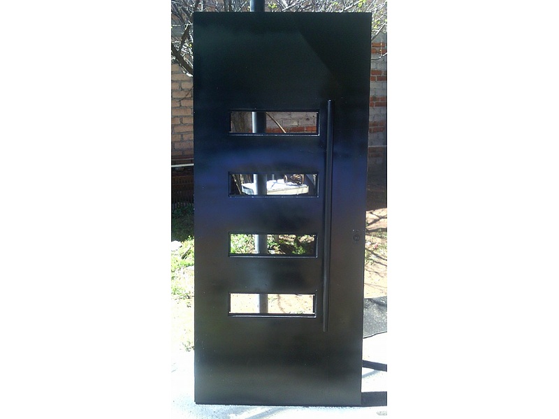 Puerta de Madera Solida Negros México