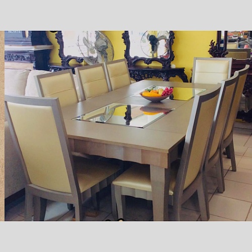 Antecomedor Rectangular 8 sillas México