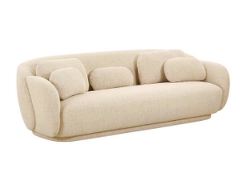 Misty Cream Boublé Sofa