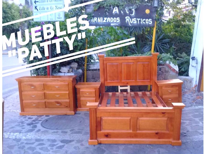 Muebles de alcoba en madera México
