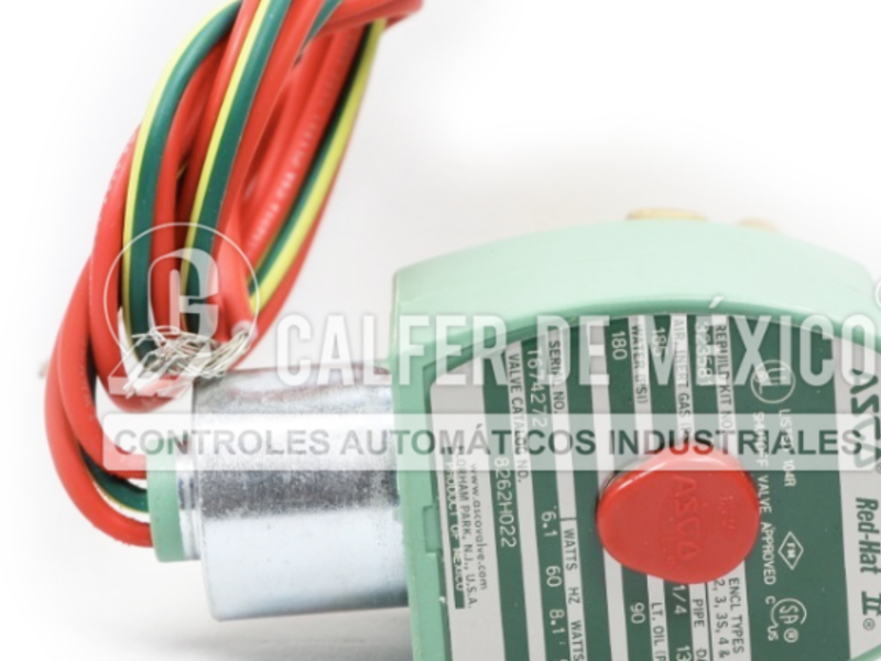 VÁLVULA SOLENOIDE DIRECTO MÉXICO