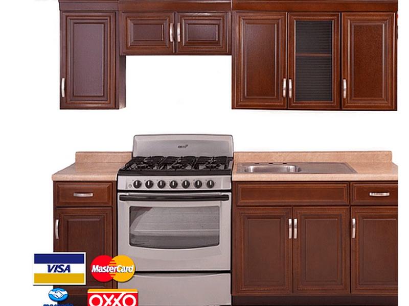 Cocina Modular en Madera México