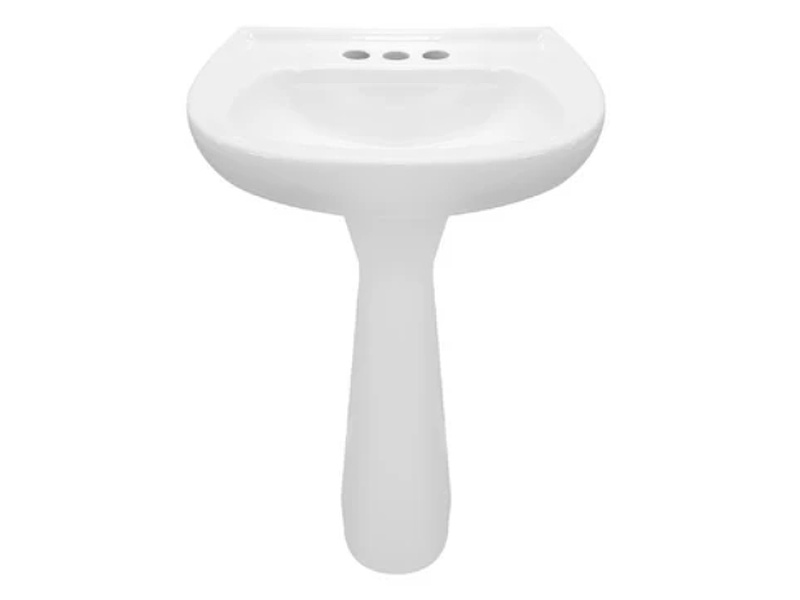 Lavabo y Pedestal Jazmin Blanco México