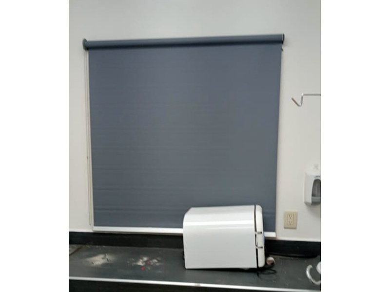 cortina enrollable gris blackout Mazatlán Persianas & Cortinas SALVATORI