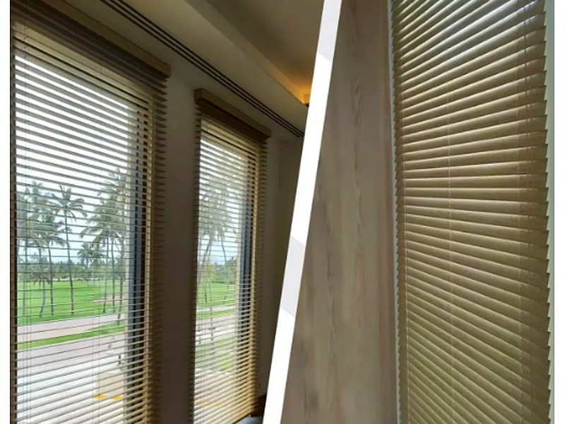 Persiana Horizontal Madera México