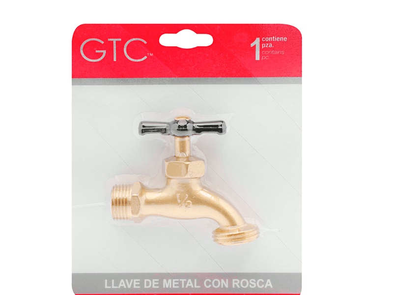     Llave con Rosca 1 Pz MEXICO