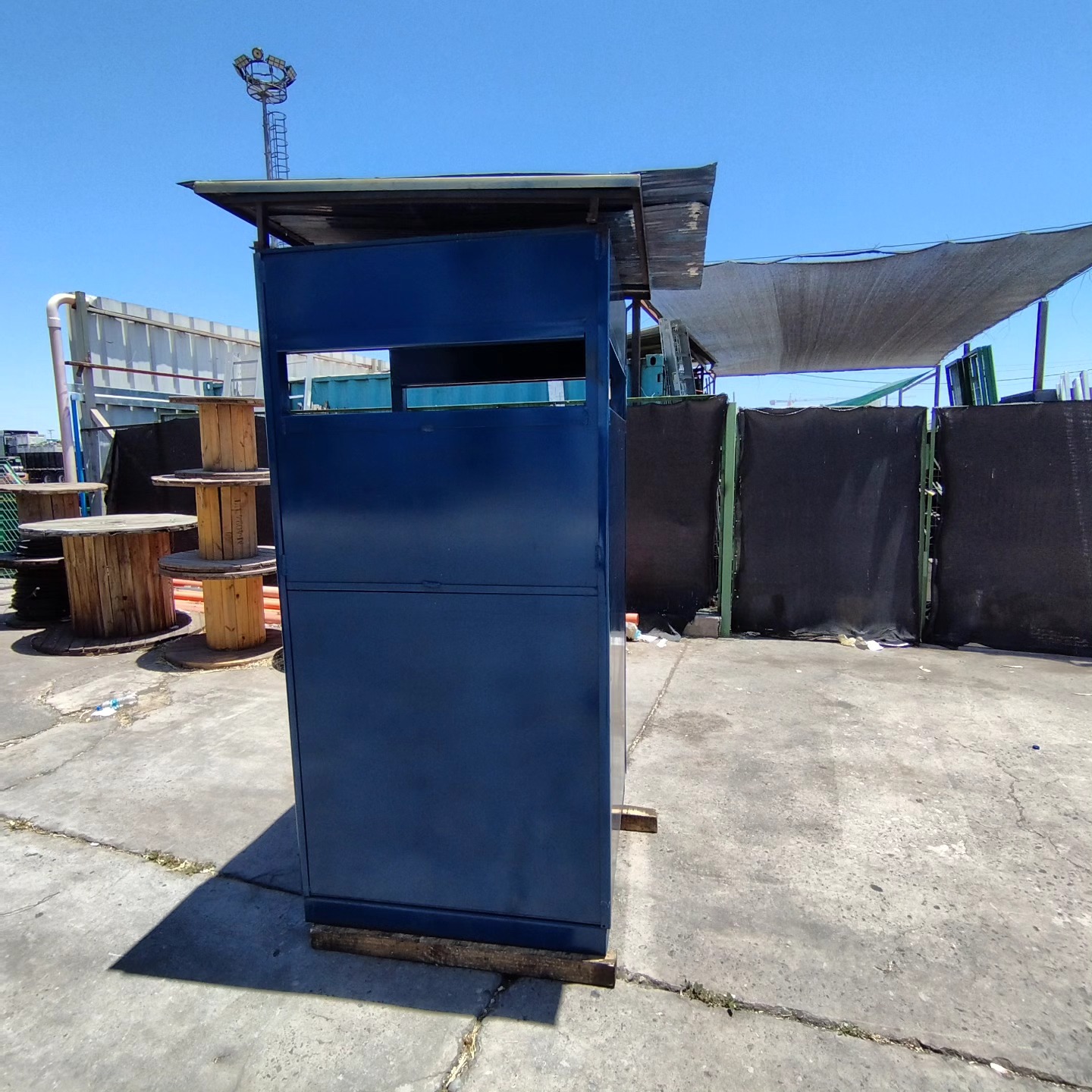 Caseta Seguridad Mexico Estructuras Y Cortinas Metalicas