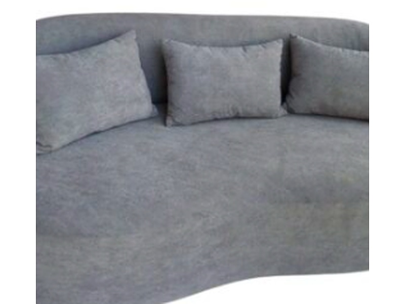 Sillones de gamusa color gris México HABITTARE