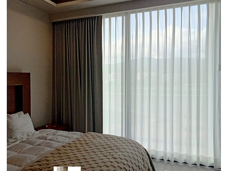 cortina con visillo México Persianas y Cortinas Guadalajara