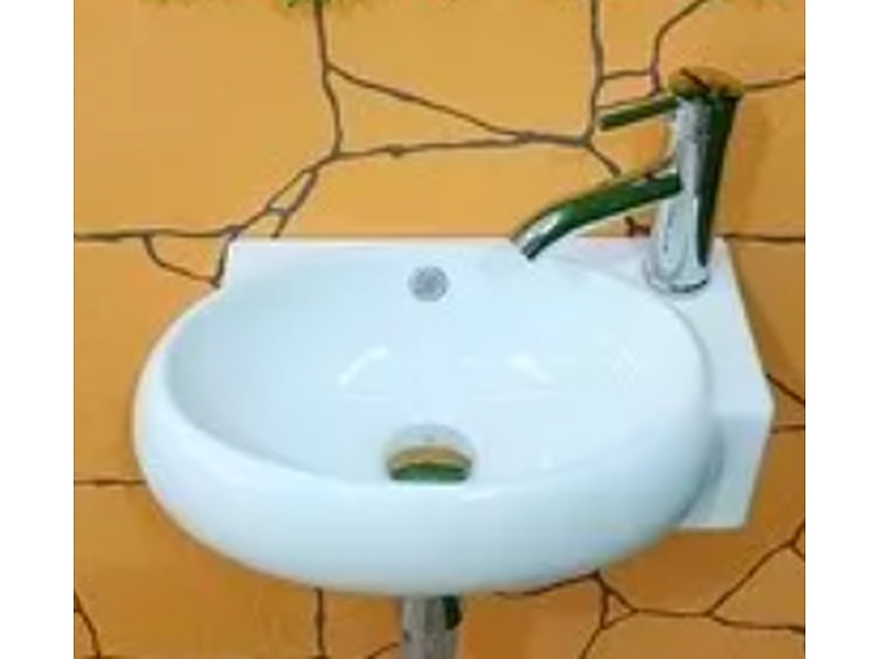 Lavabo redondo blanco pequeño Mexico