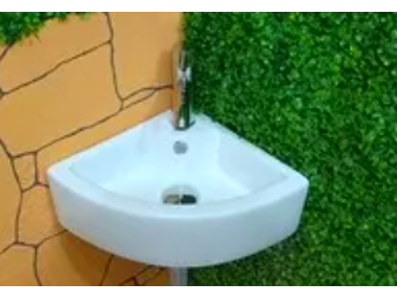 Lavabo esquinero blanco Mexico