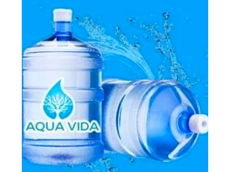 GARRAFON DE AGUA TRANSPARENTE AQUAVIDA MEXICO