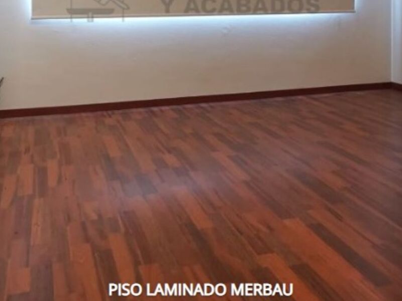 Piso Laminado Merbau CDMX