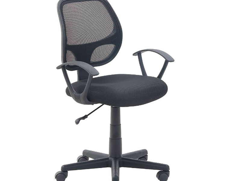 Silla Secretarial LF Products Negra MEXICO 