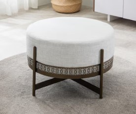 Taburete blanco auxiliar moderno Mexico