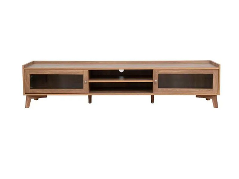 Mueble para sala de Televisión Caoba México