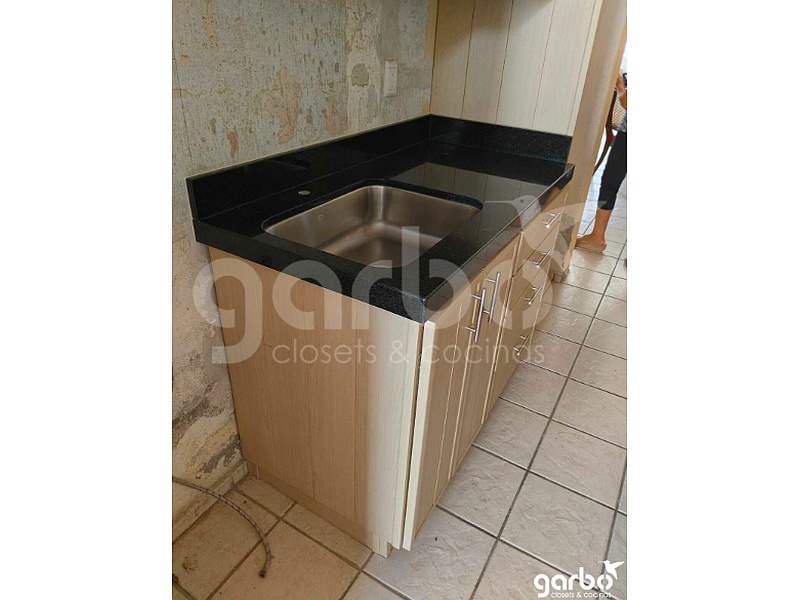 COCINA EN PVC CON CUBIERTA EN GRANITO México